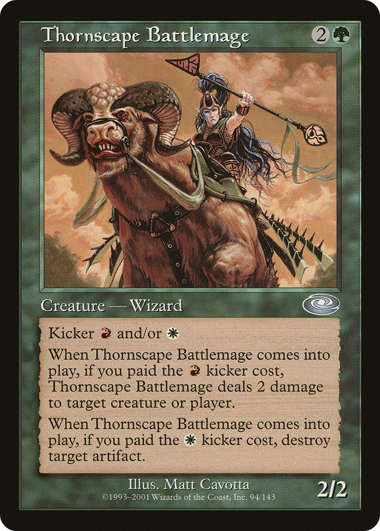 Thornscape Battlemage (PLS-094) (Foil)