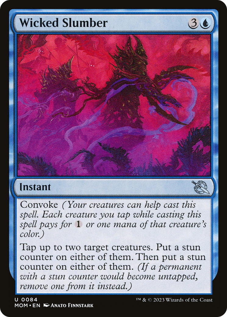 Wicked Slumber (MOM-084) (Foil)