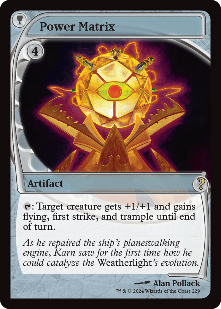 Power Matrix (MB2-229)