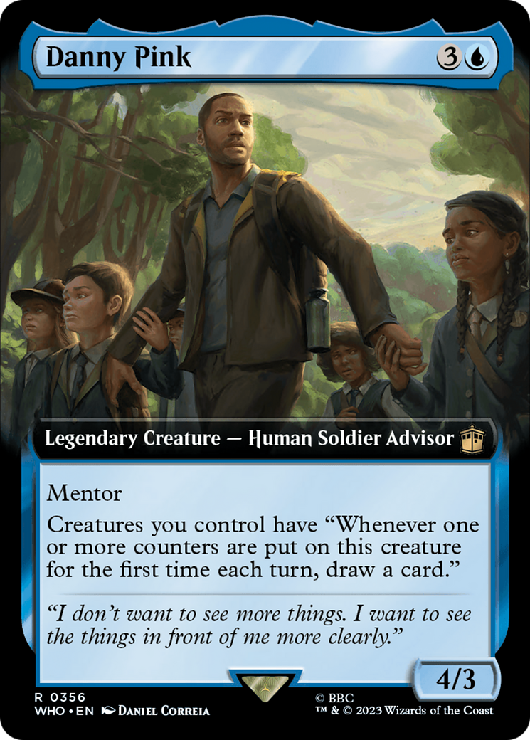 Danny Pink (WHO-356) (Extended Art) (Foil)