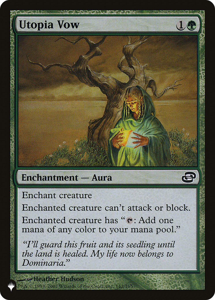 Utopia Vow (LIST-PLC-142)