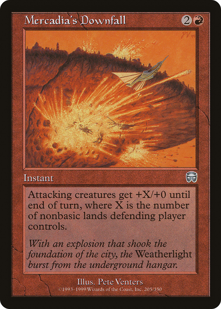 Mercadia's Downfall (MMQ-205) (Foil)