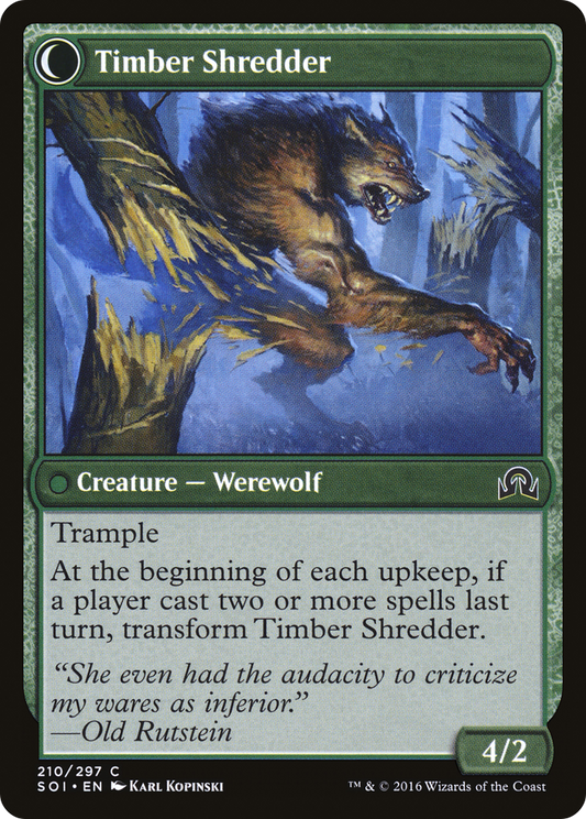 Hinterland Logger // Timber Shredder (SOI-210) (Foil)