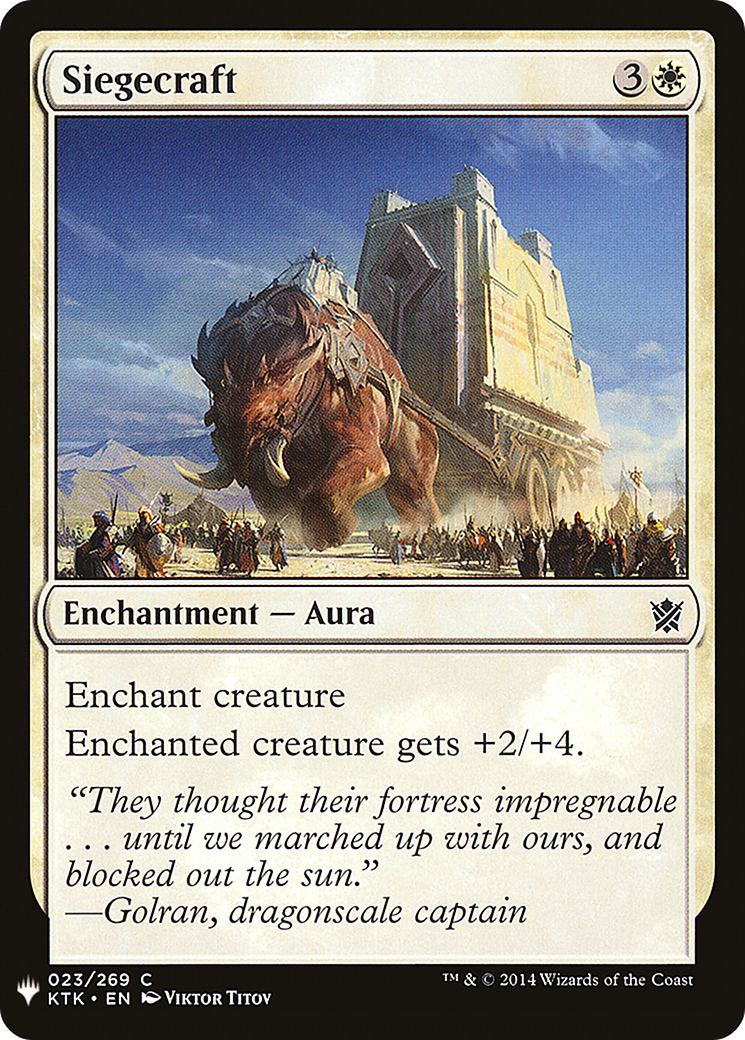 Siegecraft (LIST-KTK-23)