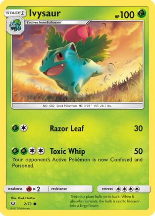 Ivysaur (SLG-002) (Reverse Holofoil)