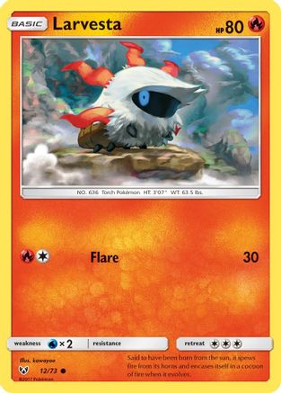 Larvesta (SLG-) (Reverse Holofoil)