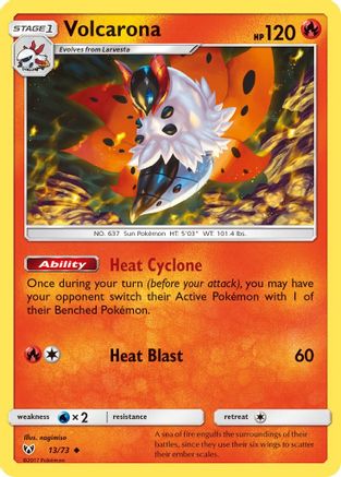 Volcarona (SLG-013) (Reverse Holofoil)