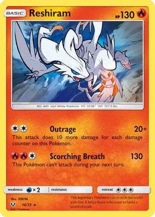 Reshiram (SLG-014) (Holofoil)