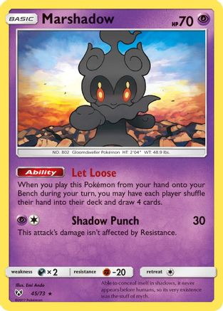 Marshadow (SLG-045) (Holofoil)