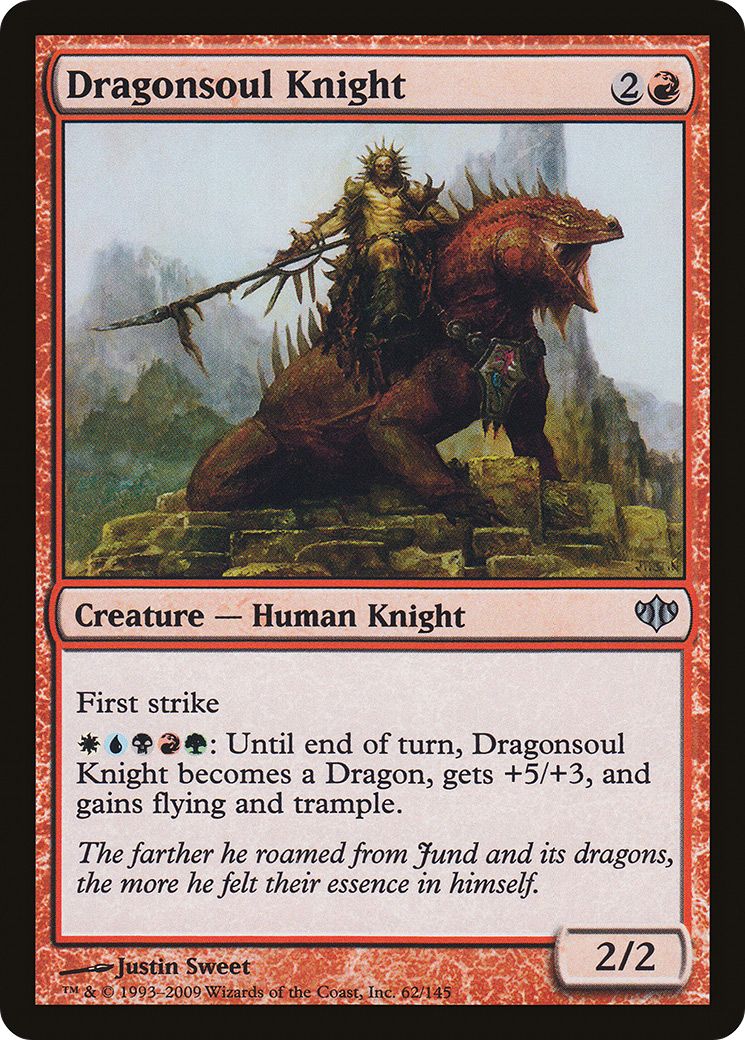 Dragonsoul Knight (CON-062) (Foil)