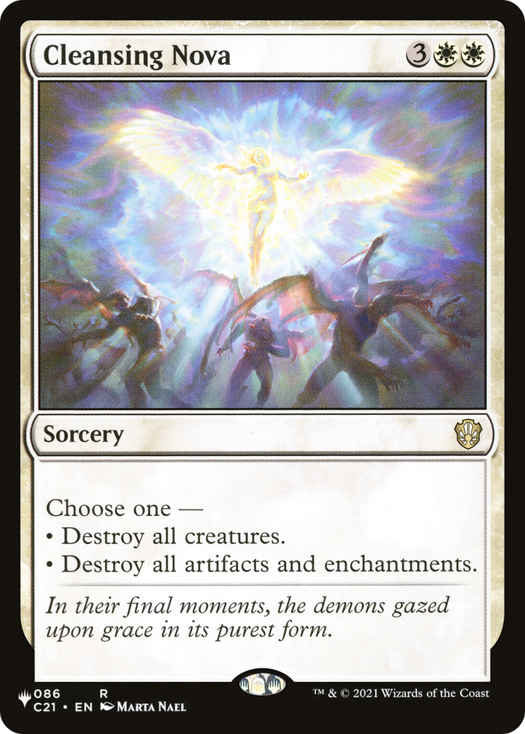 Cleansing Nova (LIST-C21-86)