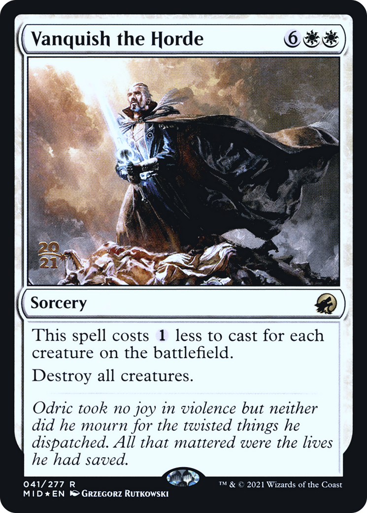 Vanquish the Horde (PRE-41S) (Foil)