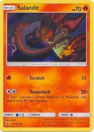 Salandit (LCC-015) (Holofoil)