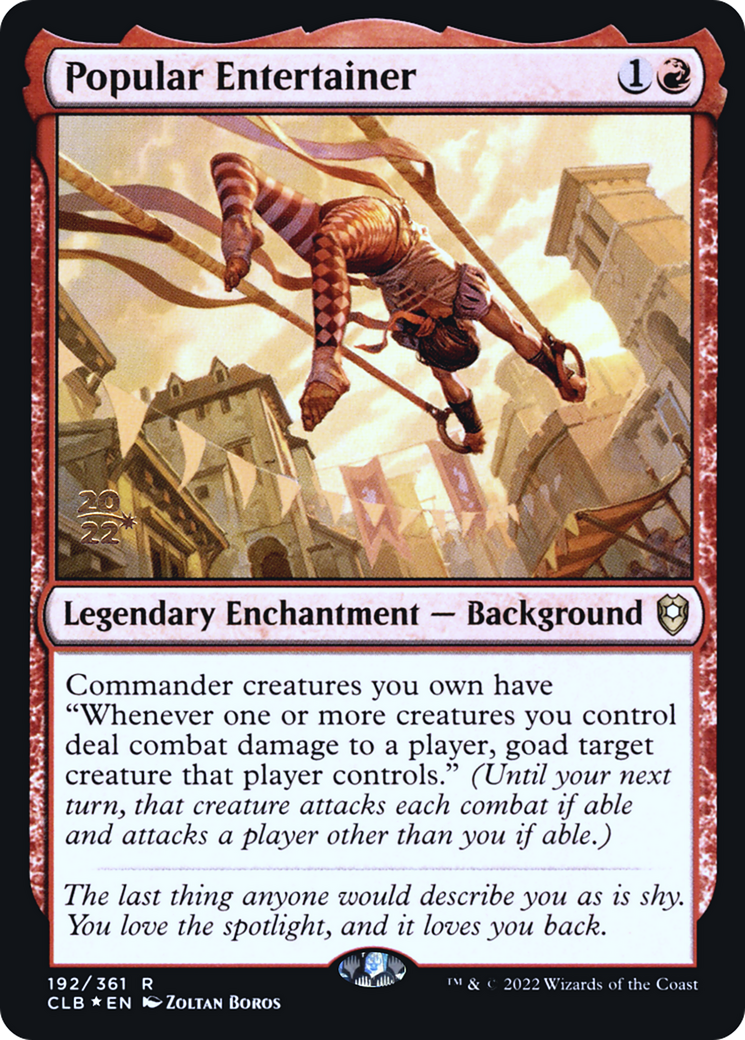 Popular Entertainer (PRE-192S) (Foil)
