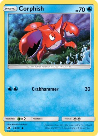 Corphish (CIN-024) (Reverse Holofoil)