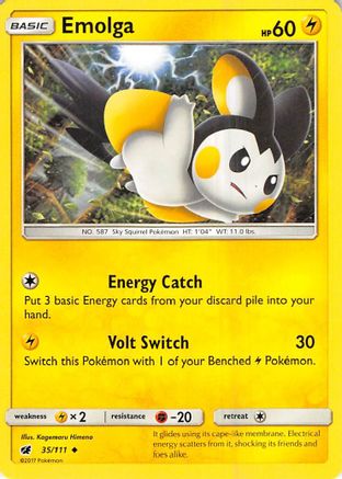 Emolga (CIN-035) (Reverse Holofoil)