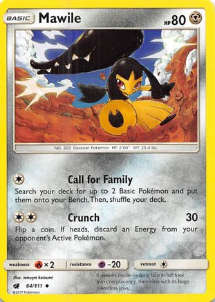 Mawile (CIN-064) (Reverse Holofoil)