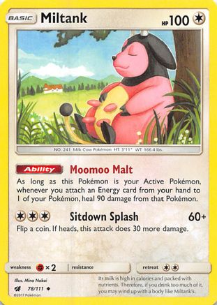 Miltank (CIN-078) (Reverse Holofoil)