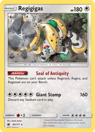 Regigigas (CIN-084) (Holofoil)