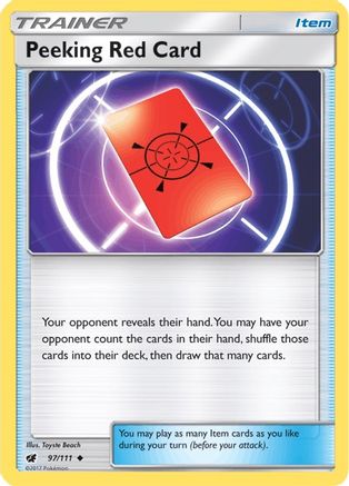 Peeking Red Card (CIN-097)