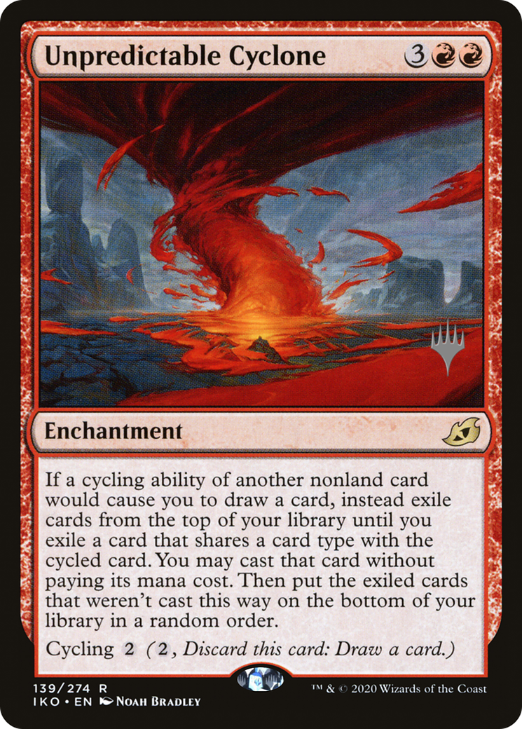 Unpredictable Cyclone (PPIKO-139P) (Foil)