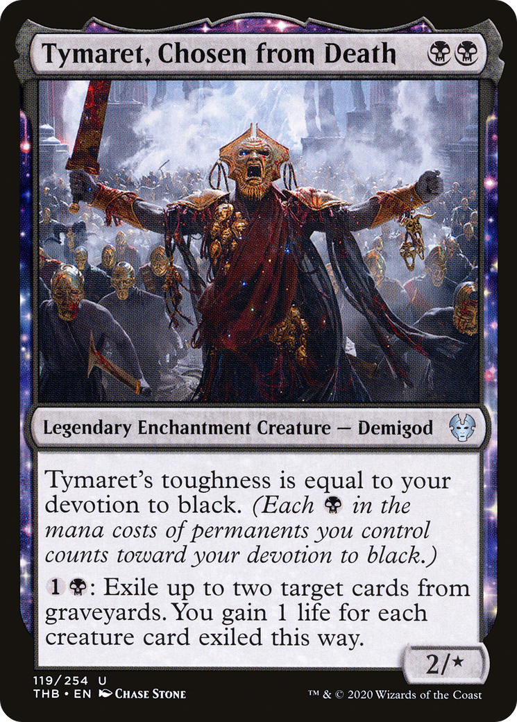 Tymaret, Chosen from Death (THB-119)