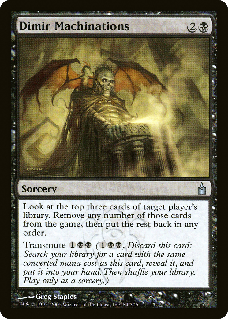 Dimir Machinations (RAV-084) (Foil)