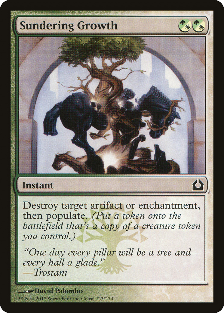 Sundering Growth (RTR-223) (Foil)