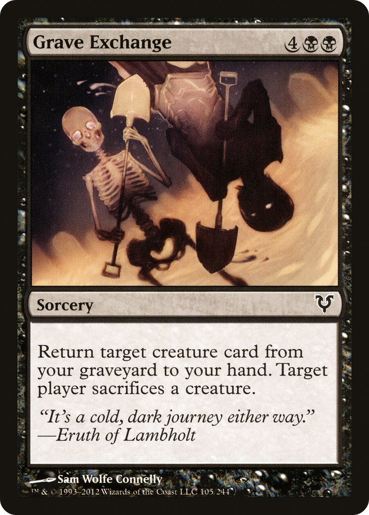 Grave Exchange (AVR-105) (Foil)