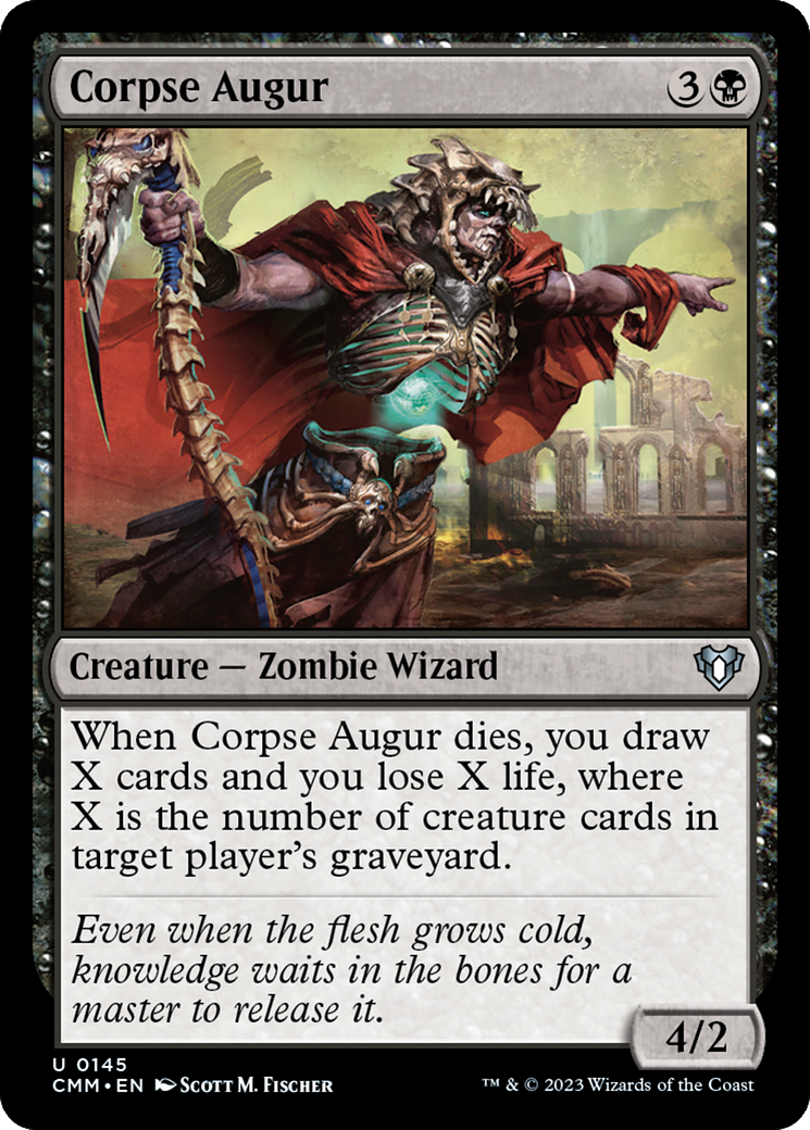 Corpse Augur (CMM-145) (Foil)