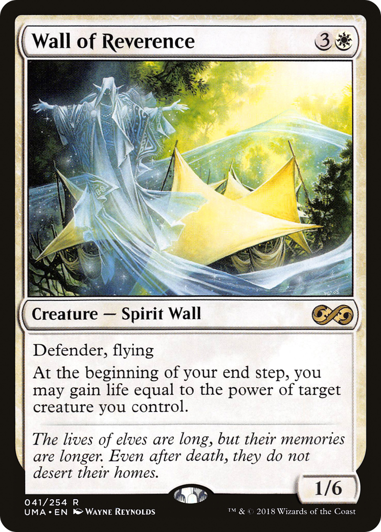 Wall of Reverence (UMA-041) (Foil)