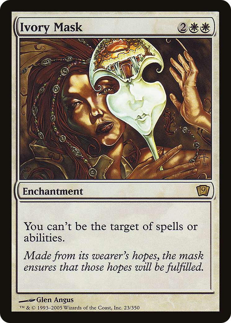 Ivory Mask (9ED-023★) (Foil)