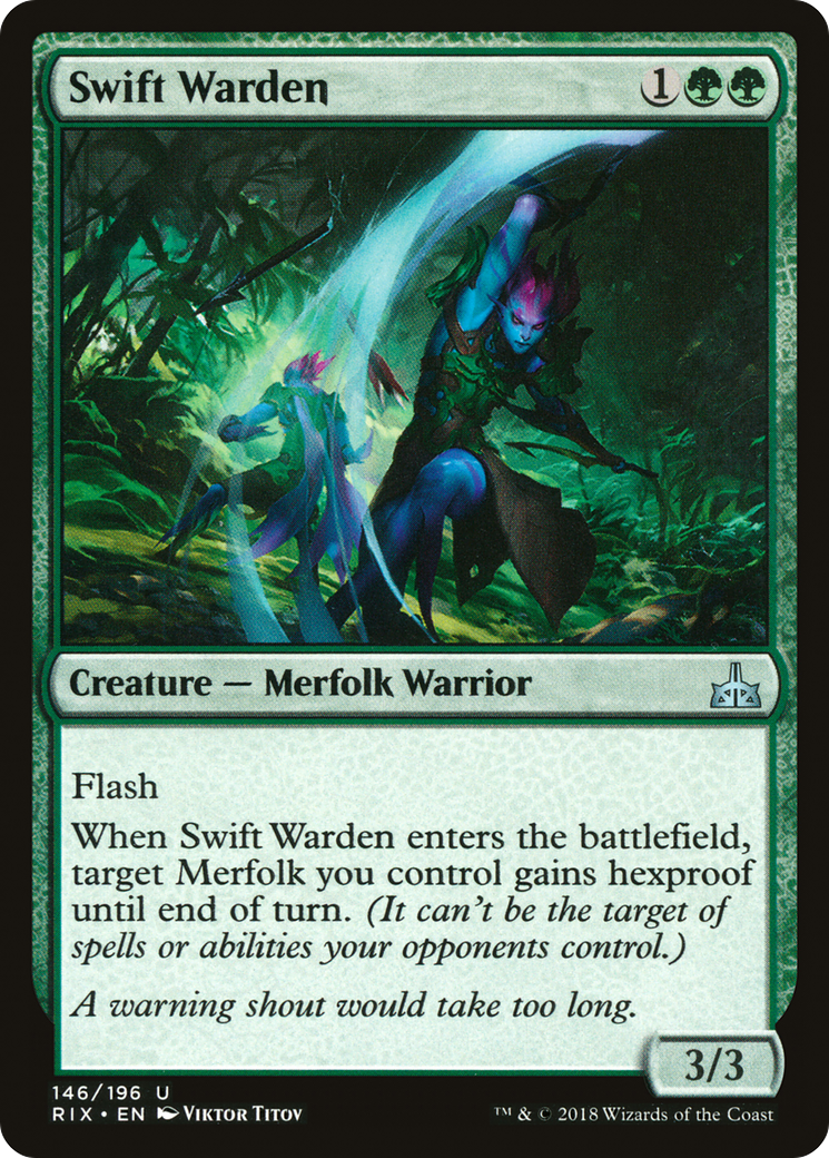 Swift Warden (RIX-146) (Foil)