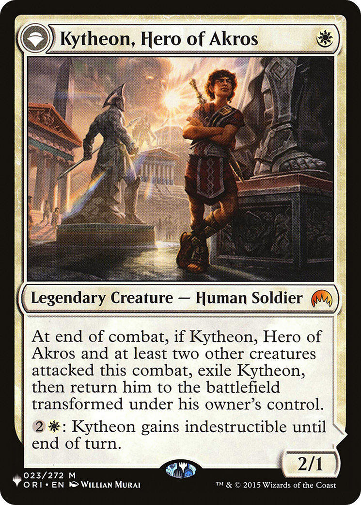 Kytheon, Hero of Akros // Gideon, Battle-Forged (LIST-ORI-23)