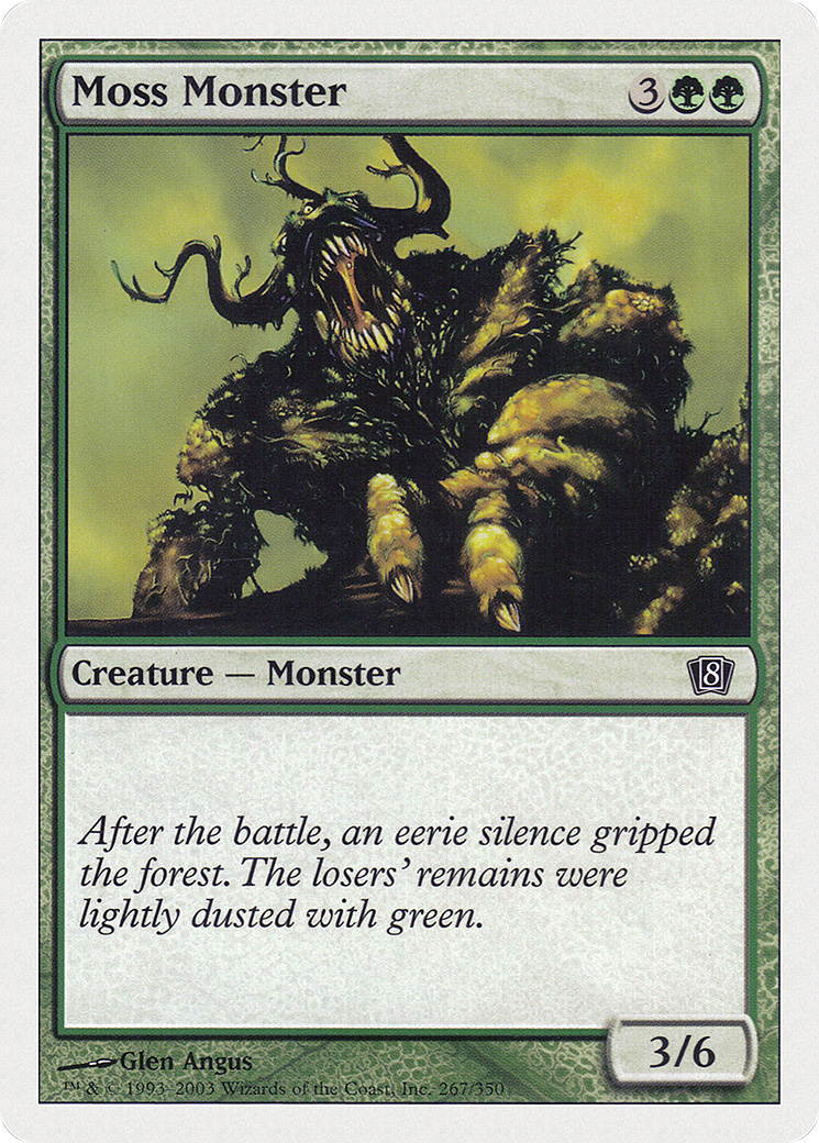 Moss Monster (8ED-267) (Foil)