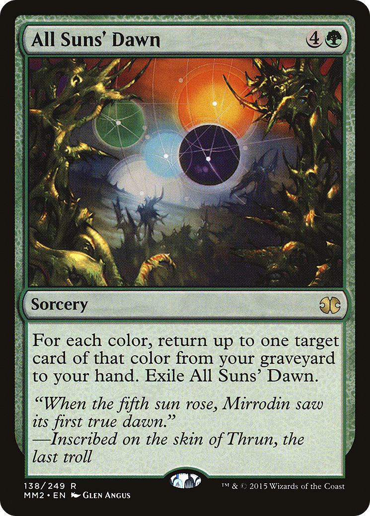 All Suns' Dawn (MM2-138) (Foil)
