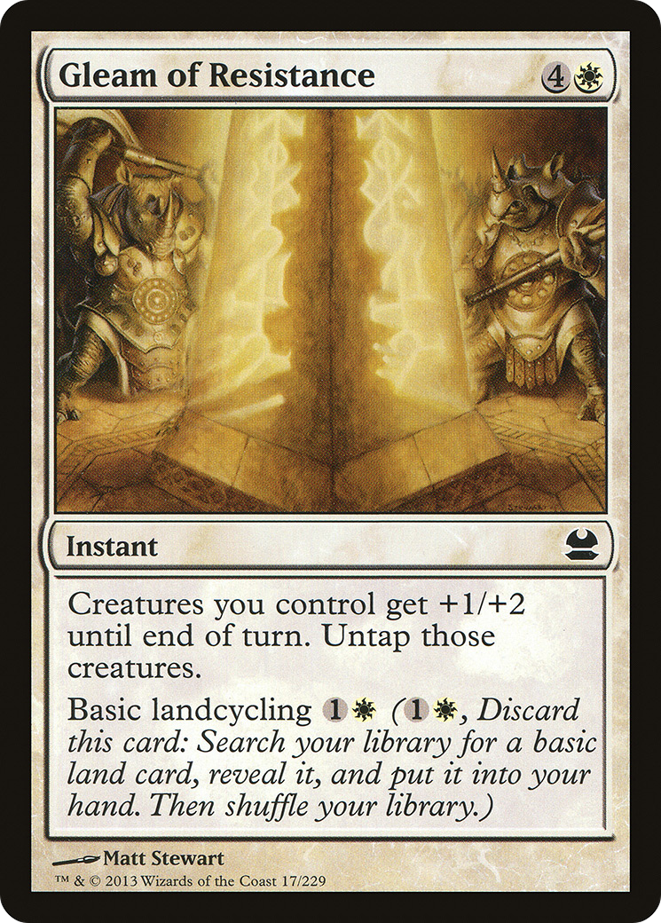 Gleam of Resistance (MMA-017) (Foil)