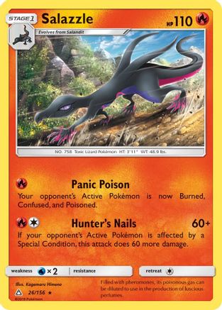 Salazzle (UPR-) (Reverse Holofoil)
