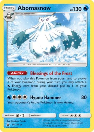 Abomasnow (UPR-)