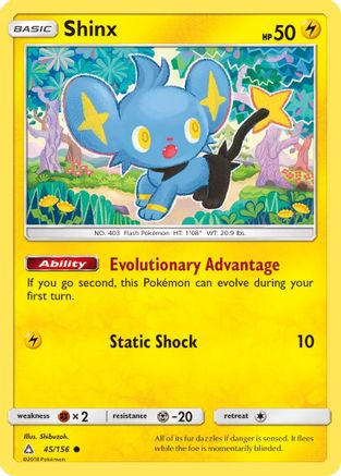 Shinx (45) (UPR-045) (Reverse Holofoil)