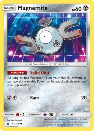 Magnemite (81) (UPR-081) (Reverse Holofoil)