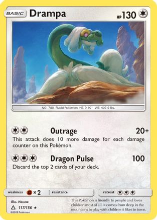 Drampa (UPR-117) (Reverse Holofoil)
