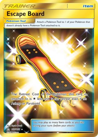 Escape Board (Secret Rare) (UPR-157) (Holofoil)
