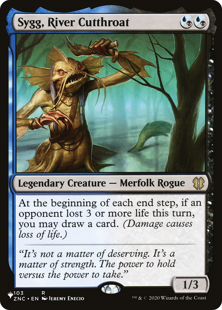 Sygg, River Cutthroat (LIST-ZNC-103)
