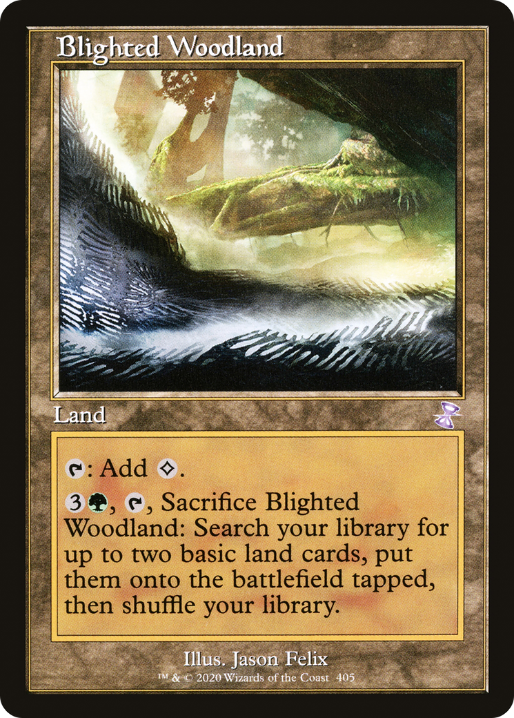 Blighted Woodland (TSR-405) (Foil)