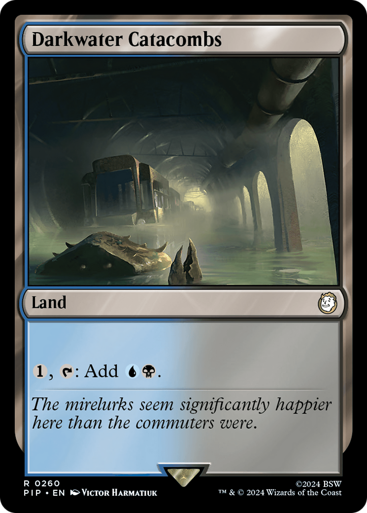 Darkwater Catacombs (PIP-260) (Foil)