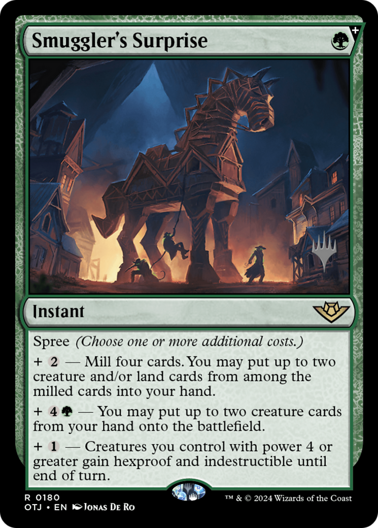 Smuggler's Surprise (PPOTJ-180P) (Foil)