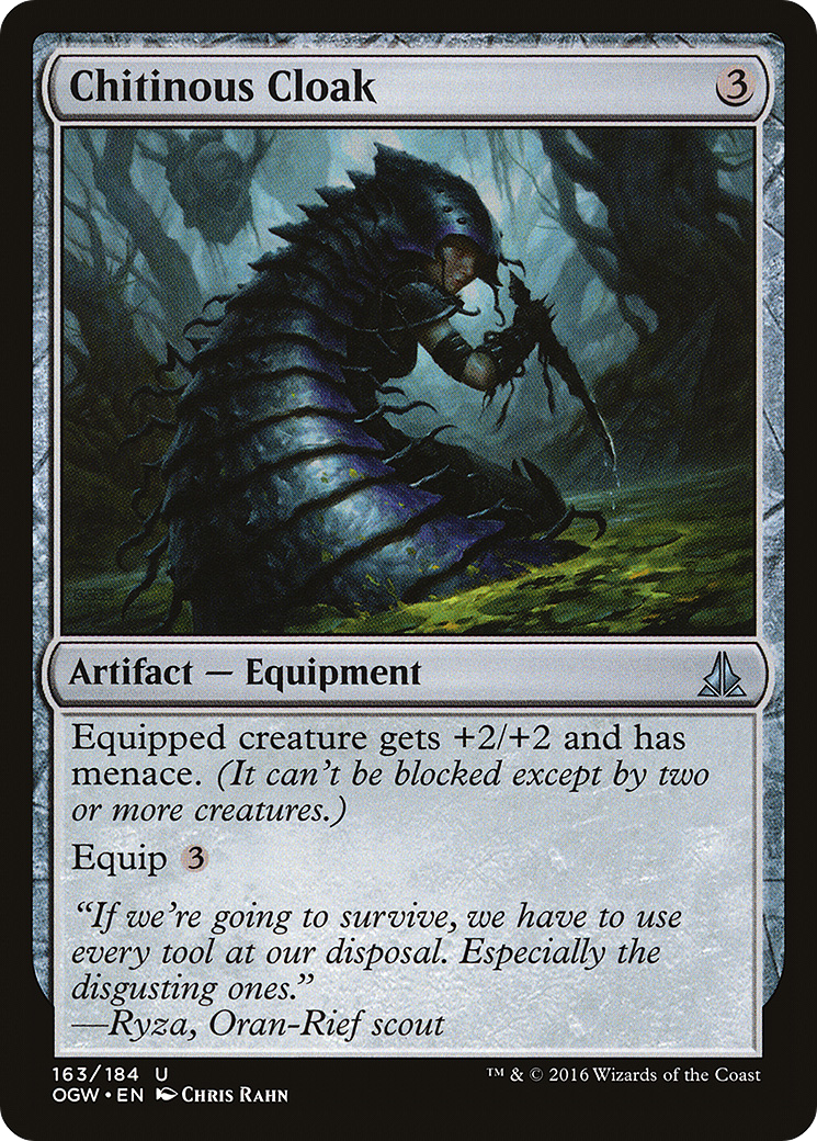 Chitinous Cloak (OGW-163) (Foil)