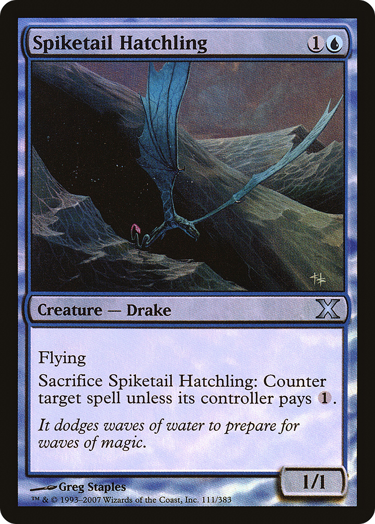 Spiketail Hatchling (10E-111★) (Foil)