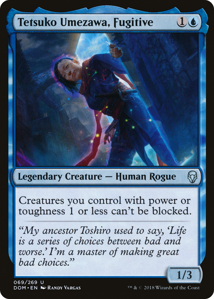Tetsuko Umezawa, Fugitive (DOM-069) (Foil)